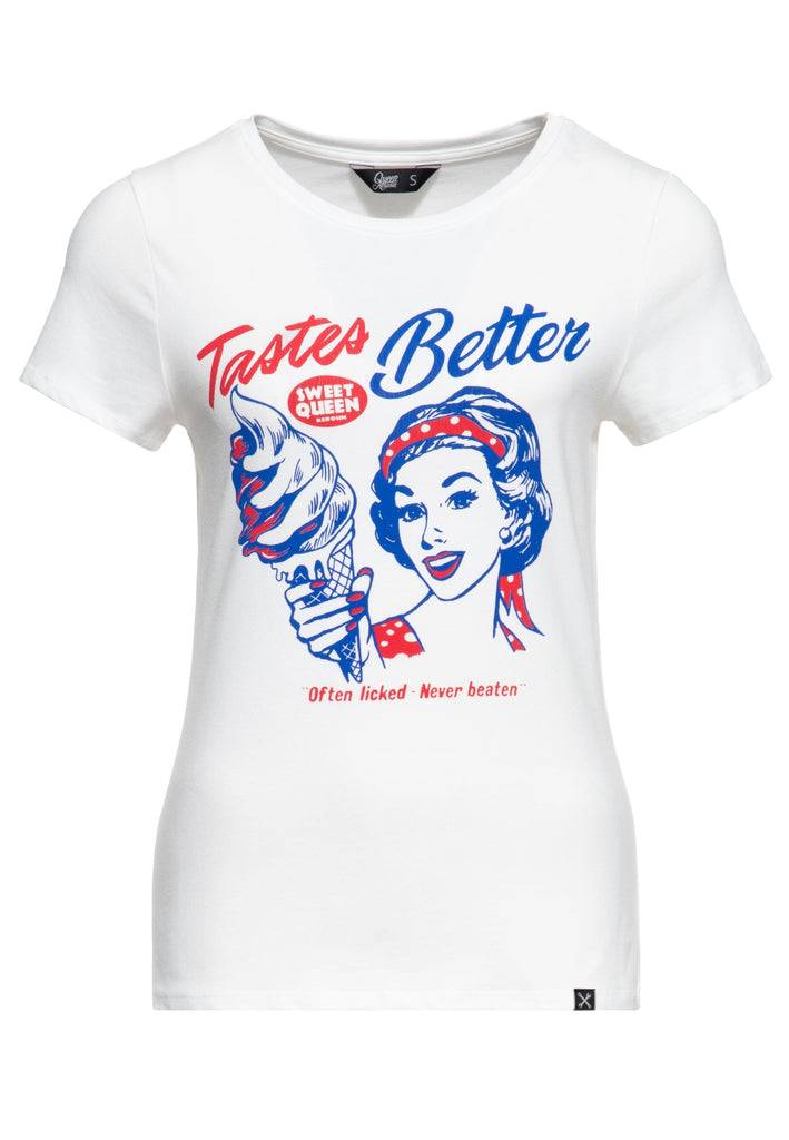 Queen Kerosin T-Shirt «Tastes Better» zollfrei