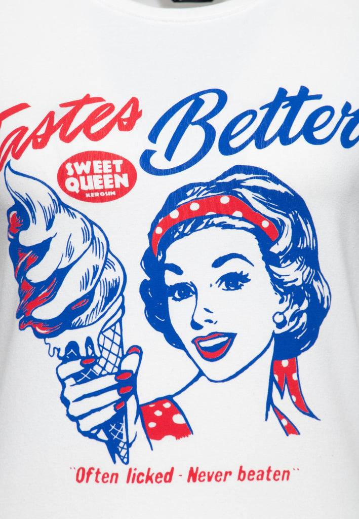 Queen Kerosin T-Shirt «Tastes Better» zollfrei