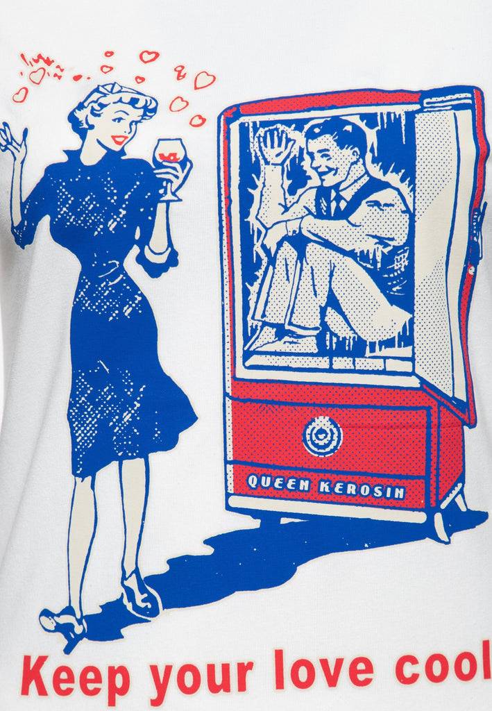 Queen Kerosin T-Shirt «Keep Your Love Cool» 2025