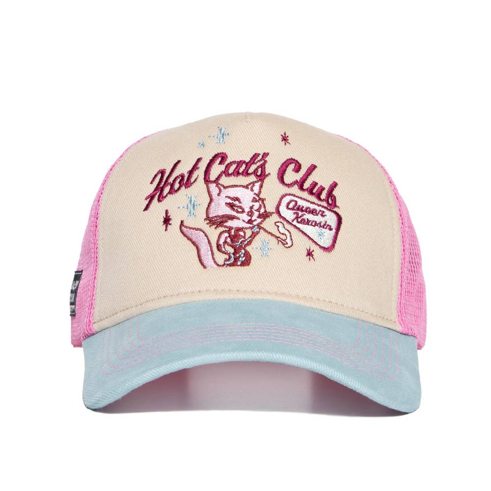 Queen Kerosin Trucker Cap «Hot Cats Club» im Angebot