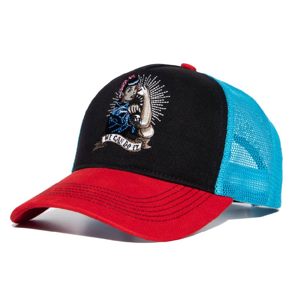 Queen Kerosin Trucker Cap «We Can Do It» Schlussverkauf