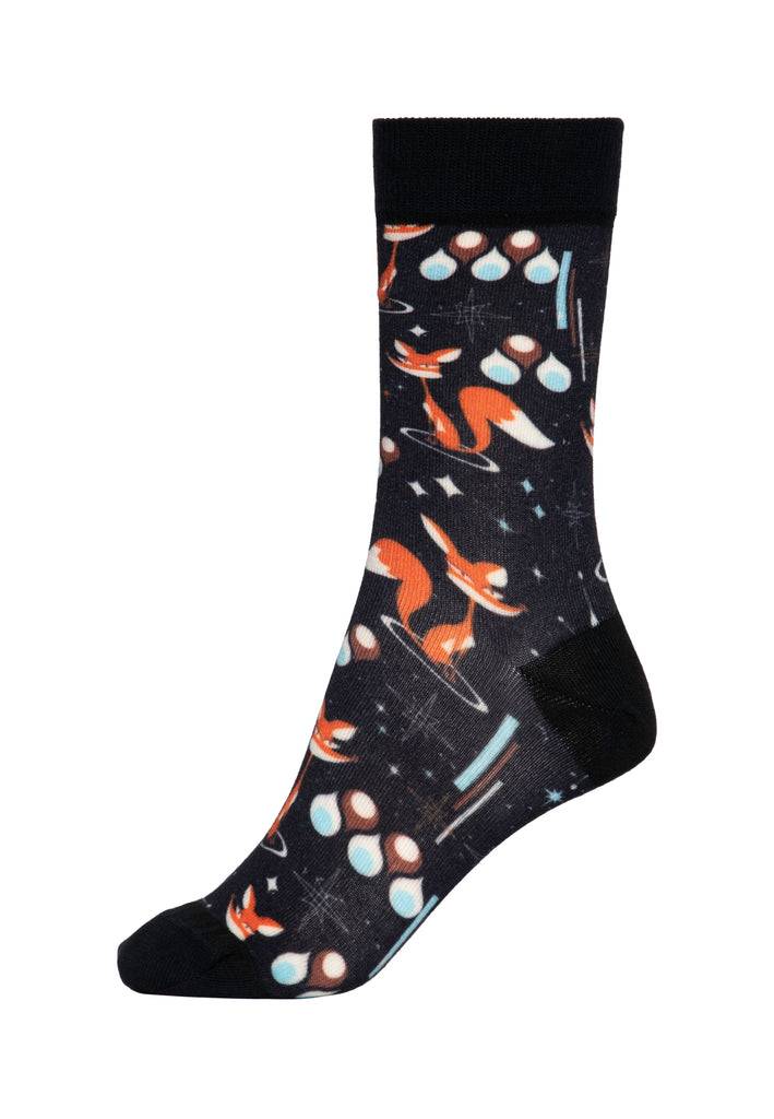 Queen Kerosin Socken «Foxy» Günstiger Verkauf