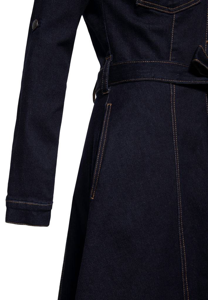Queen Kerosin Workwear Swing Kleid Sonderangebot