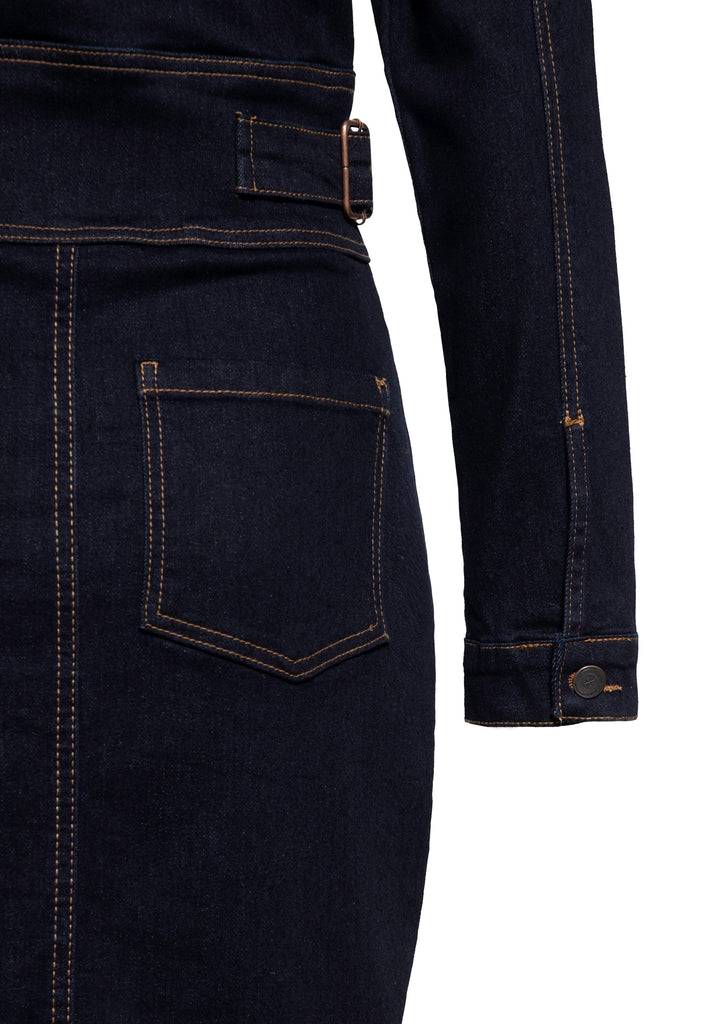 Queen Kerosin Workwear Bleistiftkleid Rabatt