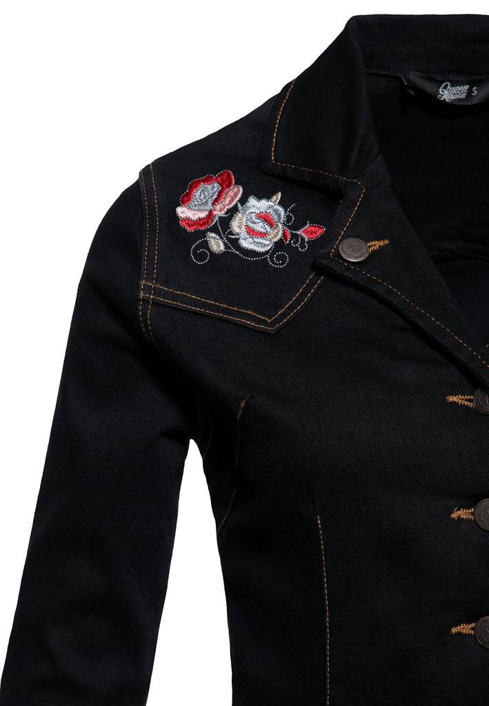 Queen Kerosin Denim Swing Kleid Günstig kaufen