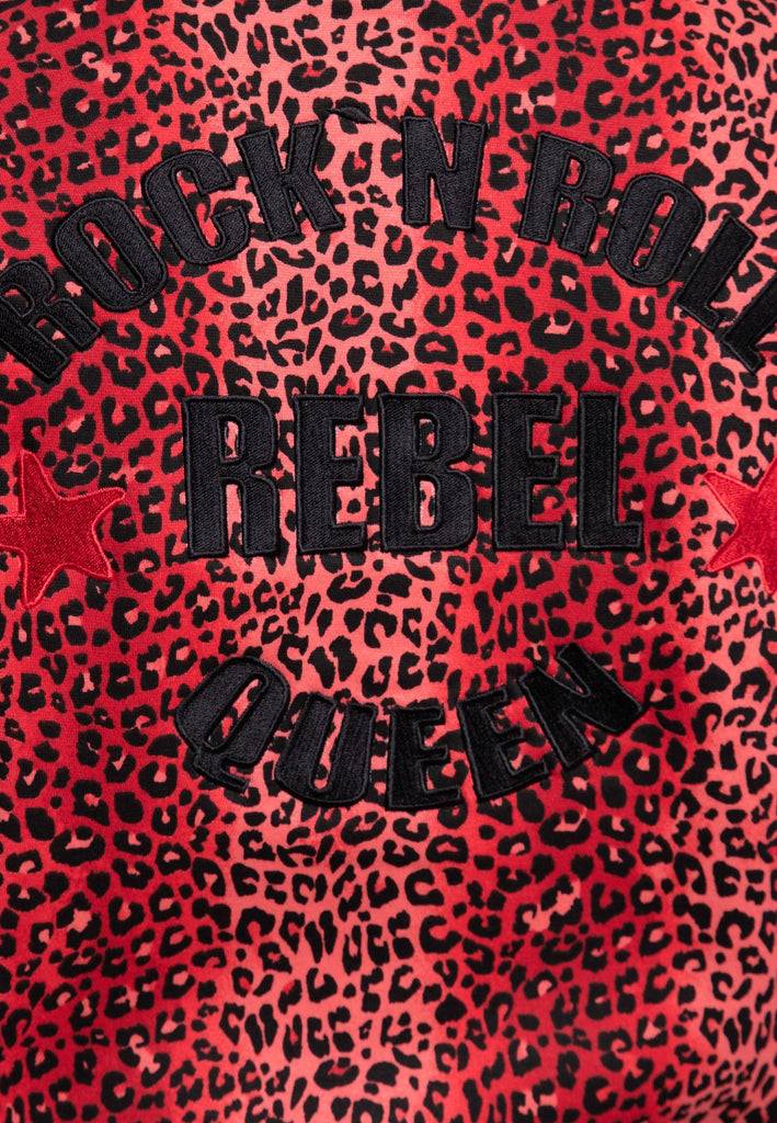 Queen Kerosin College Jacke «Rock 'n' Roll Rebel Queen» Versandkostenfrei
