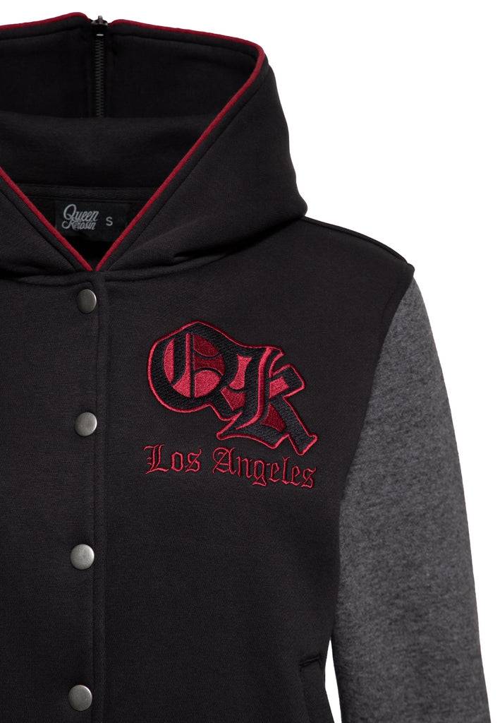 Queen Kerosin College Jacke «Road Queens» Großer Ausverkauf