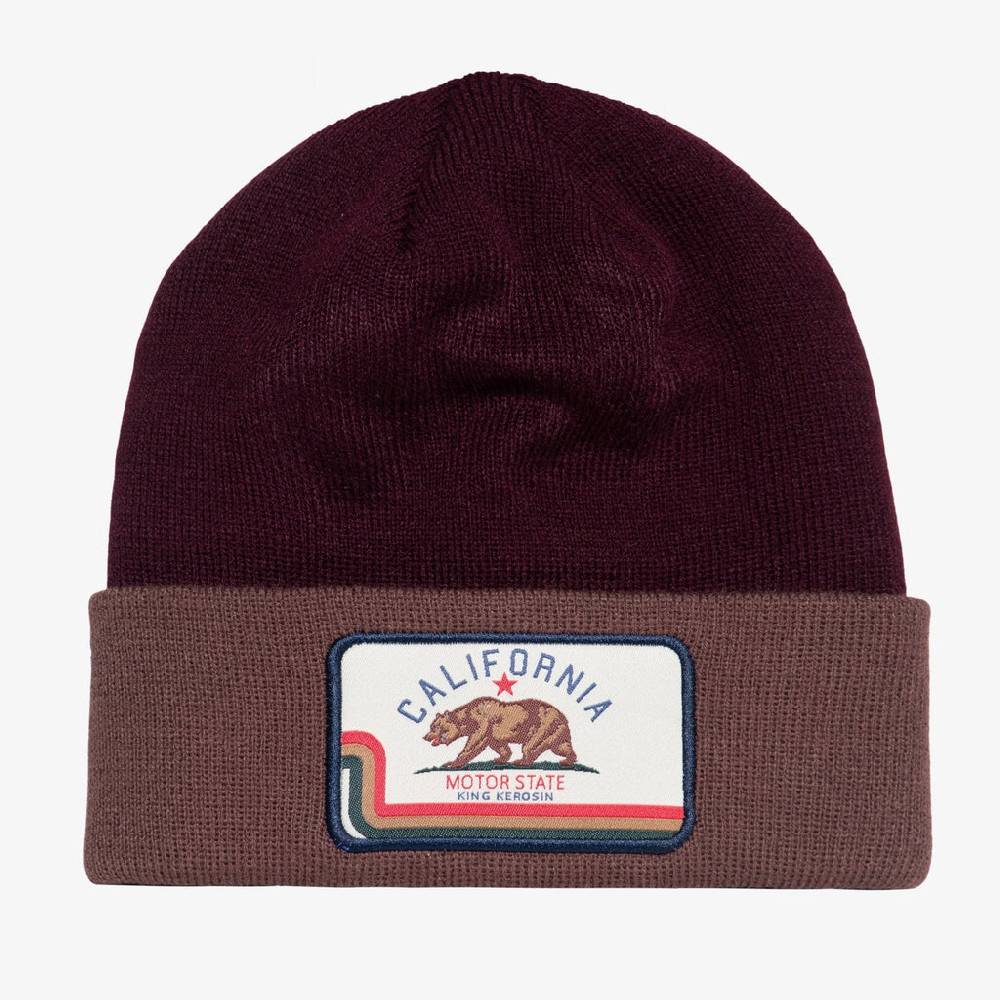 Queen Kerosin Stickmütze «California Motor State» Exklusivangebot