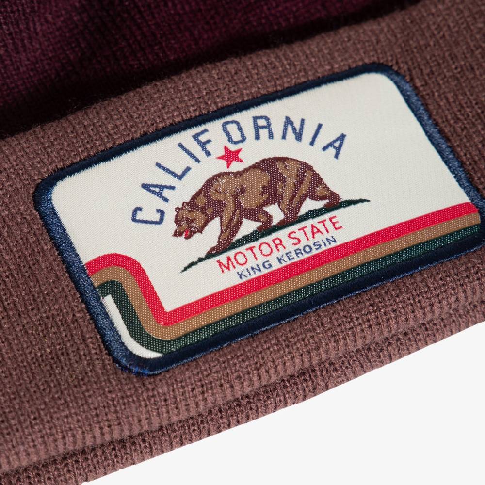 Queen Kerosin Stickmütze «California Motor State» Exklusivangebot