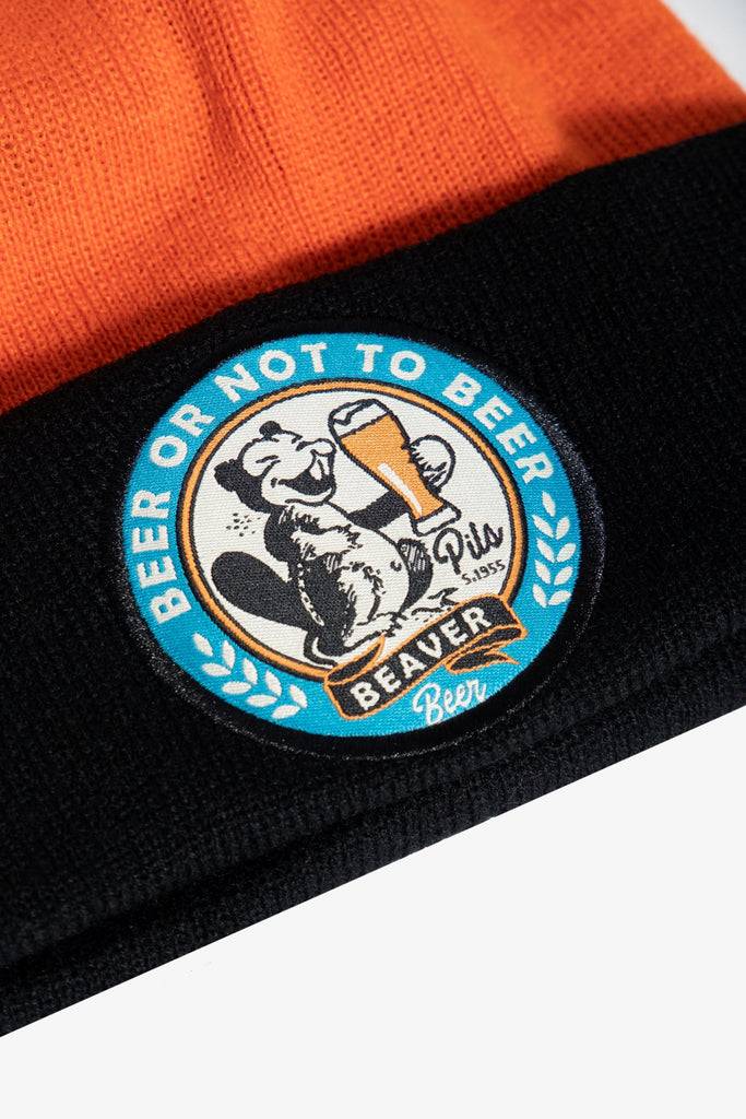 Queen Kerosin Strickmütze «Beer or Not to Beer» Black Friday