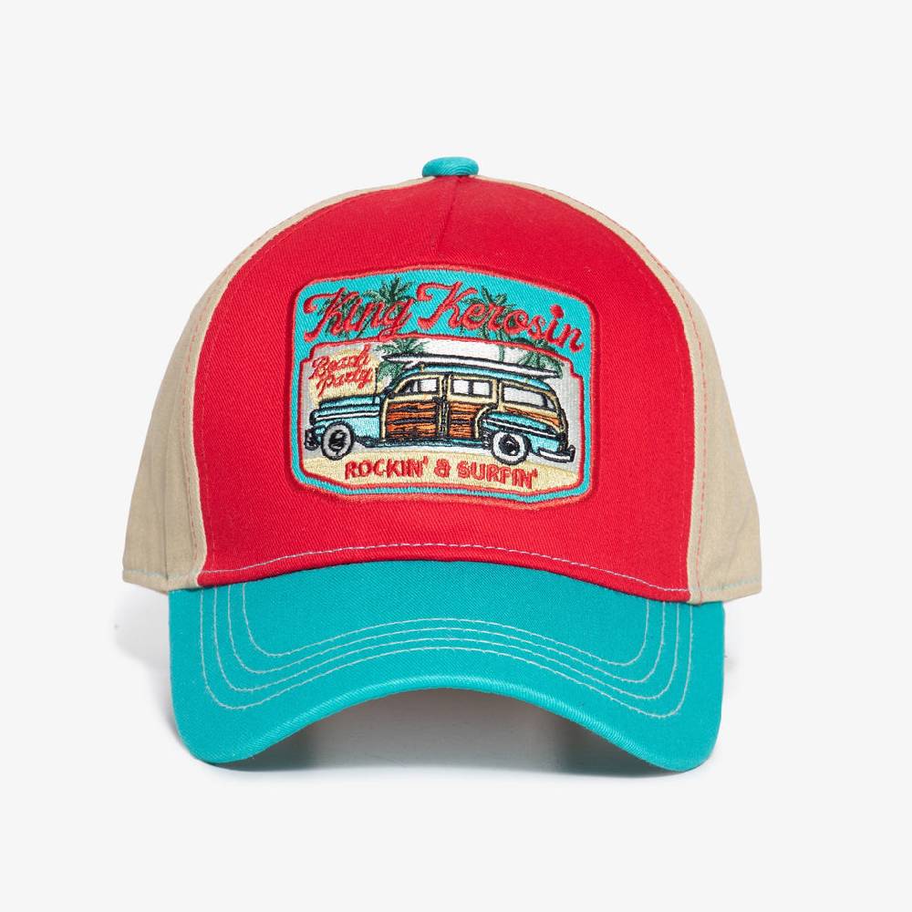 Queen Kerosin Baseball Cap «Rockin & Surfin» Blitzangebot