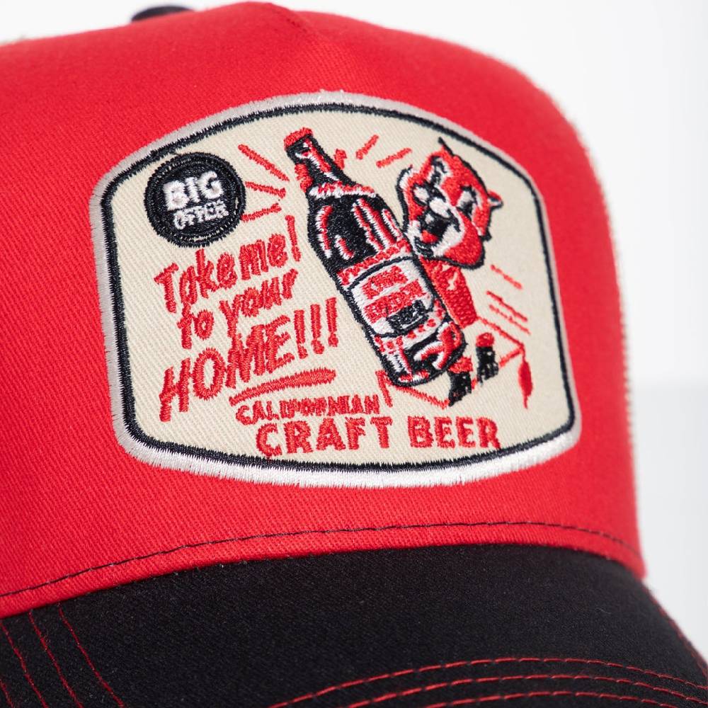 Queen Kerosin Trucker Cap «Craft Beer» Tägliche Deals