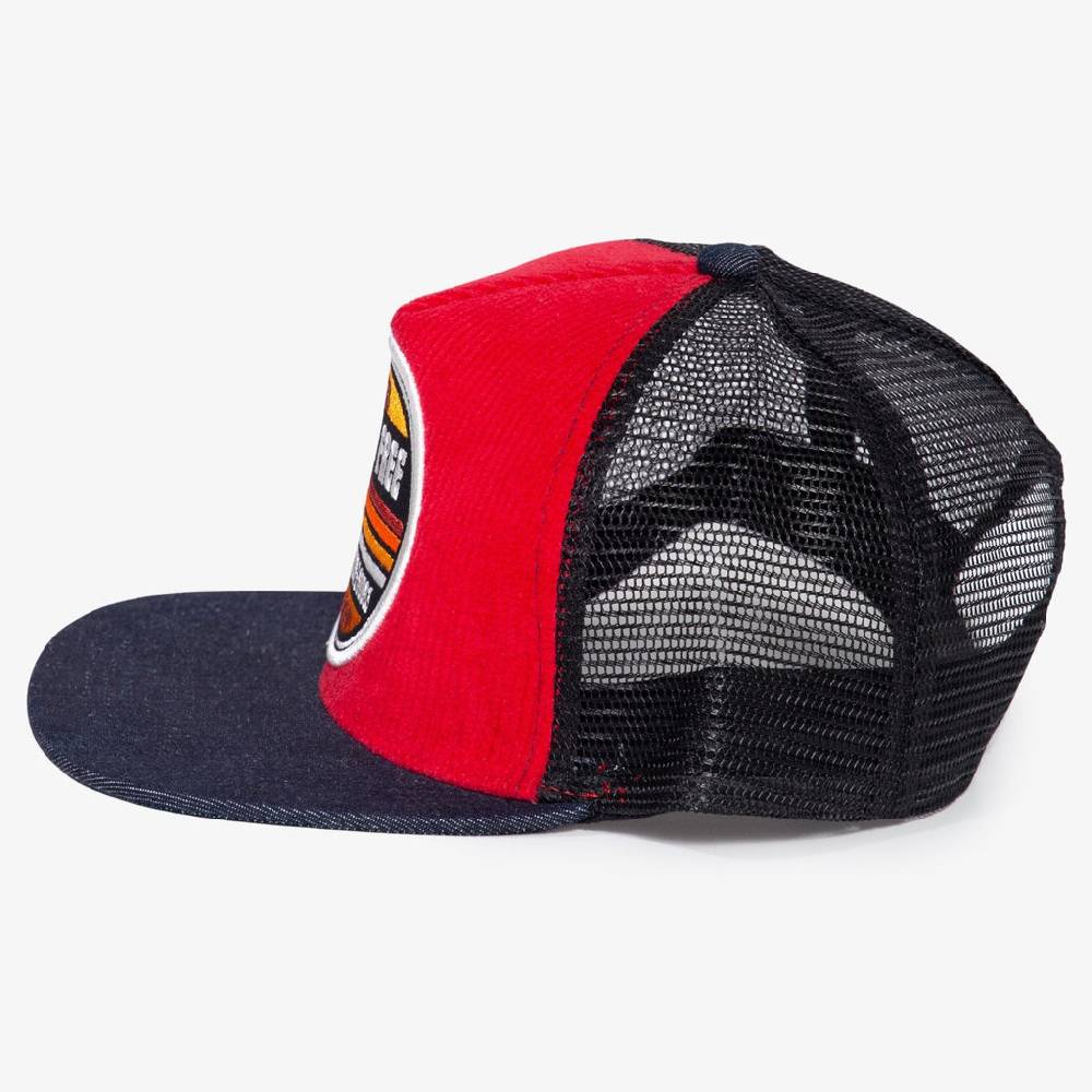 Queen Kerosin Snapback Mesh Cap «Ride Free» Tiefpreis