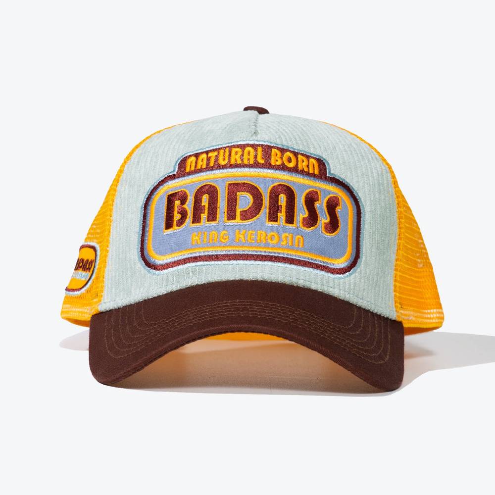 Queen Kerosin Trucker Cap «Badass» Kostenlose Rückgabe