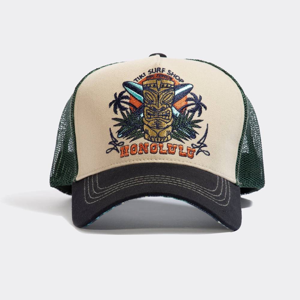 Queen Kerosin Trucker Cap «Honolulu» Letzte 2 Tage