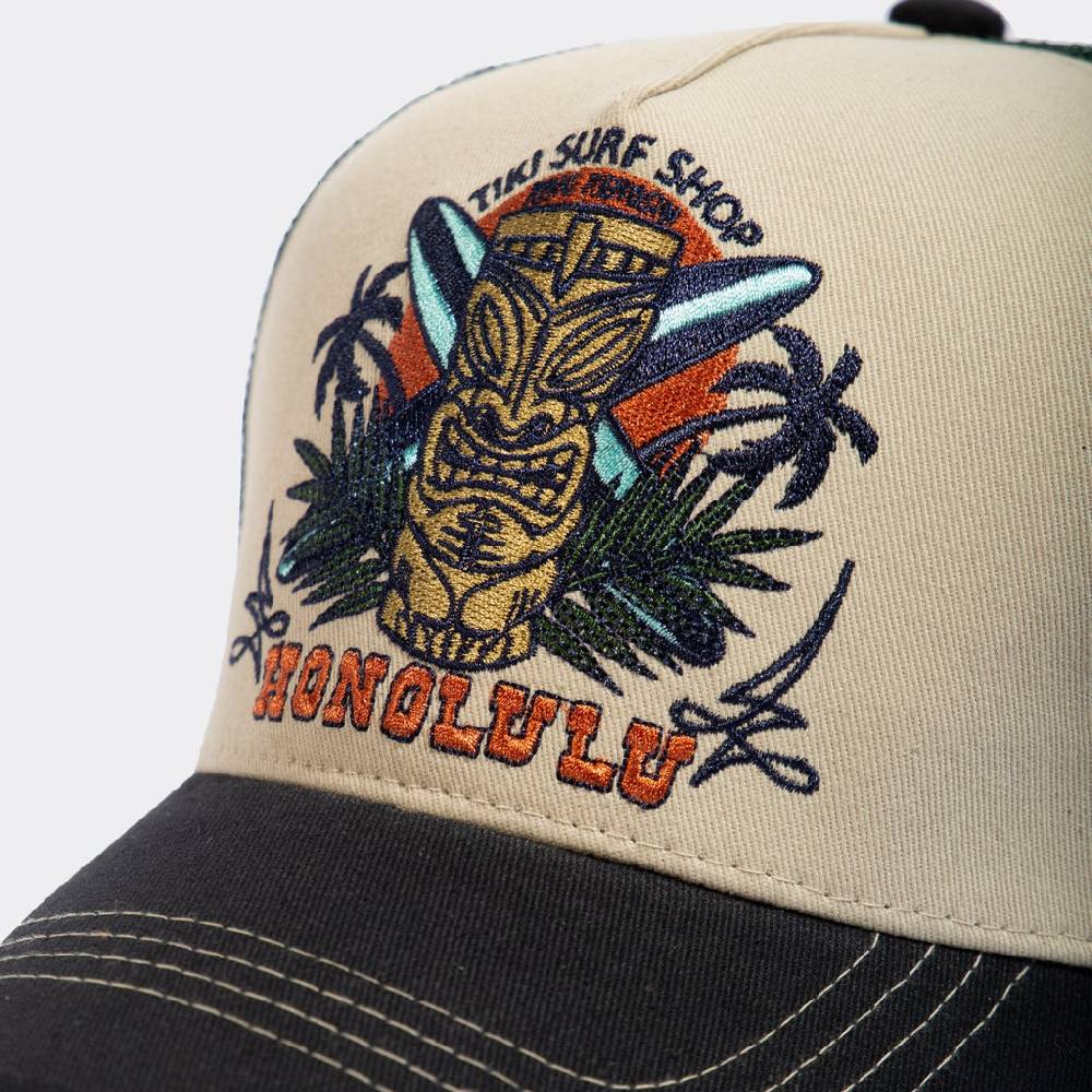 Queen Kerosin Trucker Cap «Honolulu» Letzte 2 Tage