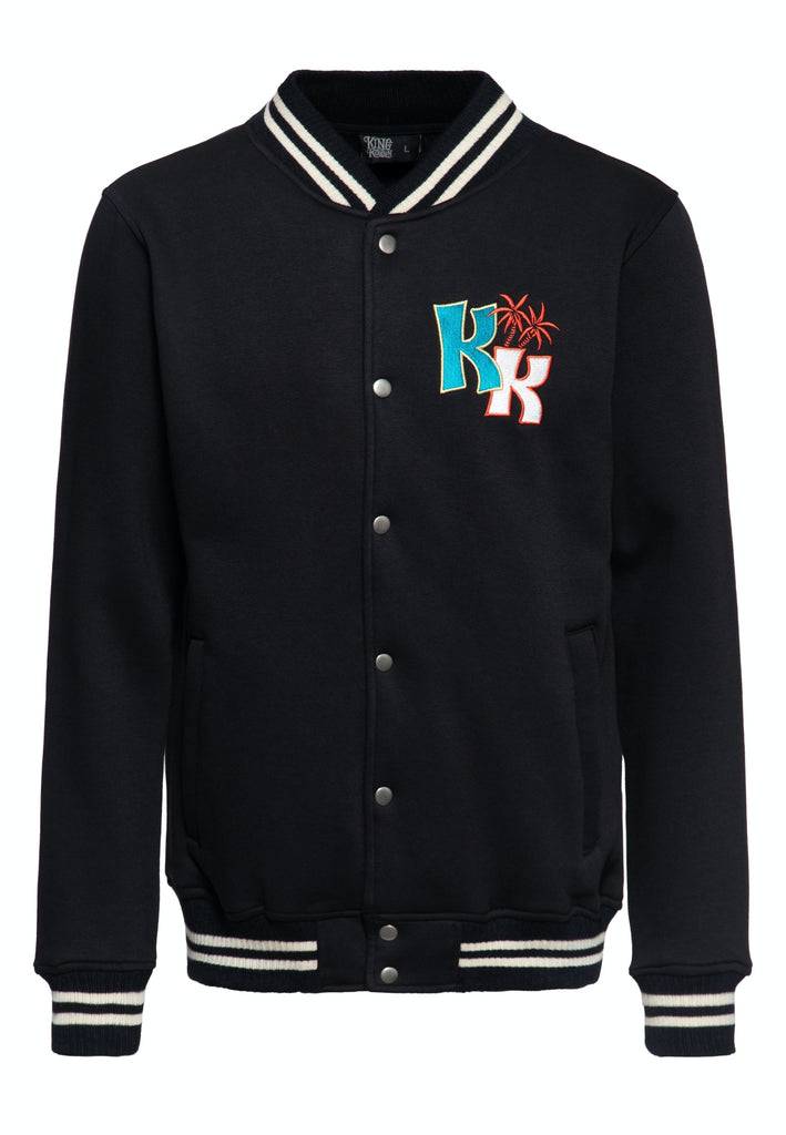 Queen Kerosin College Sweatjacke «Tiki Surfers» Bis zu 55% Rabatt