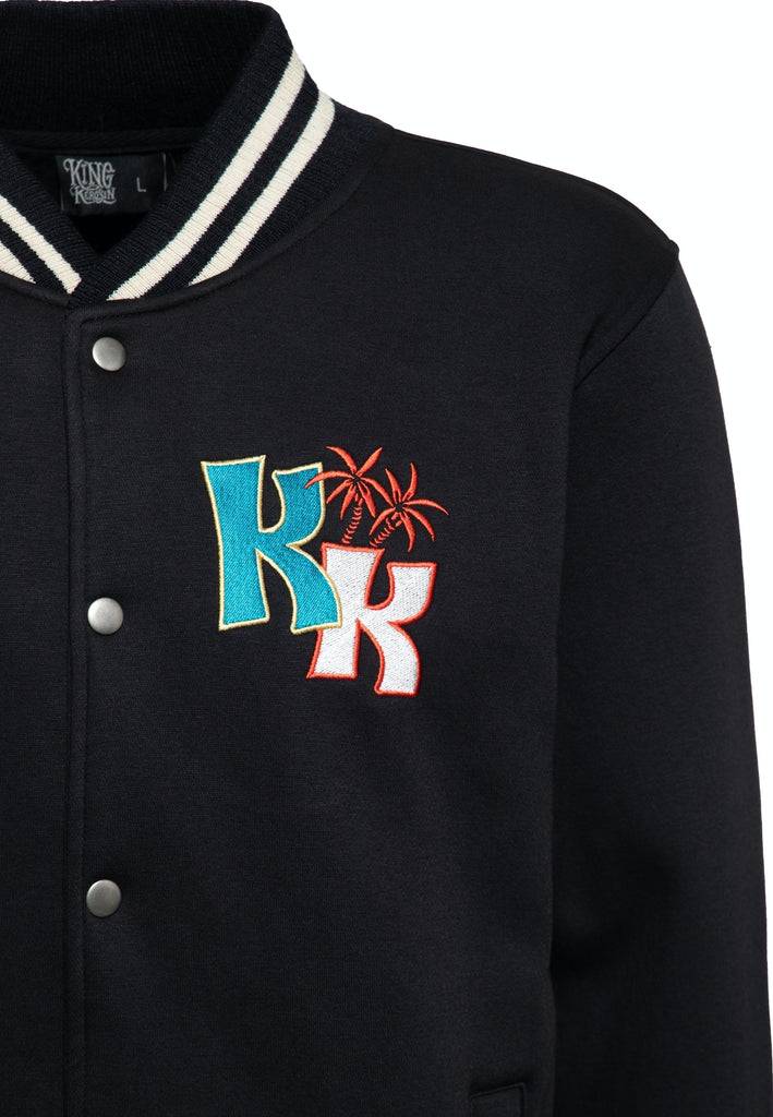 Queen Kerosin College Sweatjacke «Tiki Surfers» Bis zu 55% Rabatt