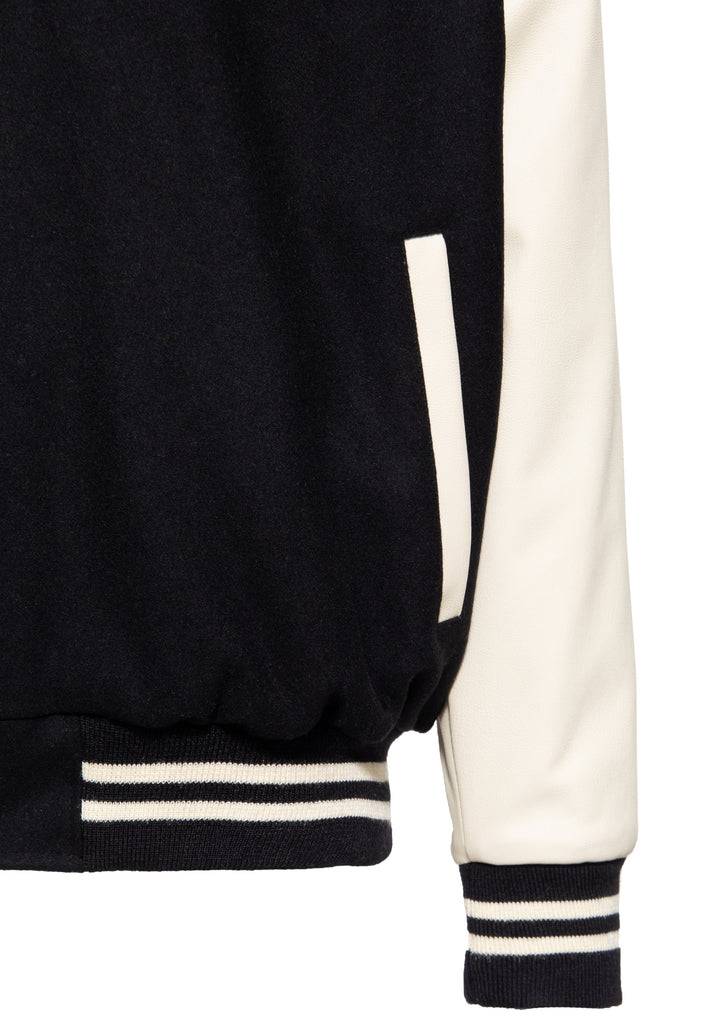 Queen Kerosin Baseball Leder Jacke «Goodfellas Beer» Super Rabatt