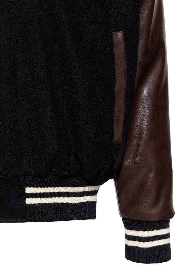 Queen Kerosin College Leder Jacke «Pharaos» Riesige Rabatte