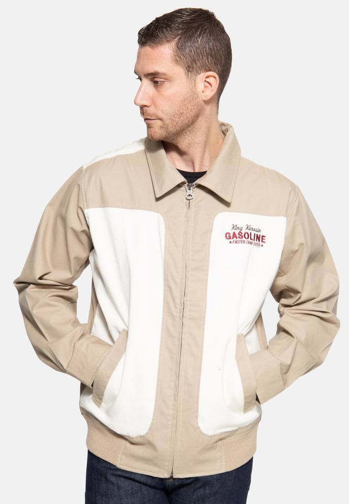 Queen Kerosin Gabardine Jacke «Motorway Oils» Begrenzt auf 3 Tage