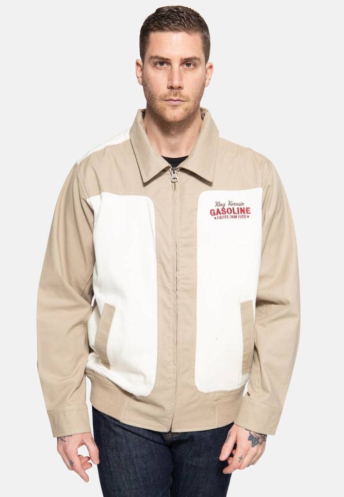 Queen Kerosin Gabardine Jacke «Motorway Oils» Begrenzt auf 3 Tage