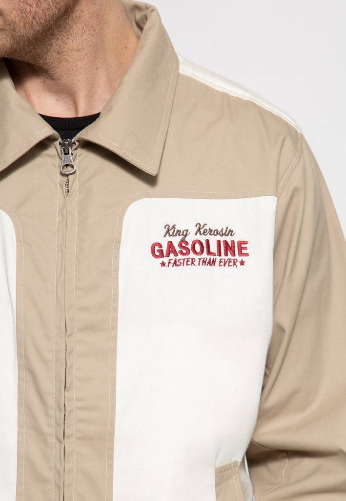 Queen Kerosin Gabardine Jacke «Motorway Oils» Begrenzt auf 3 Tage