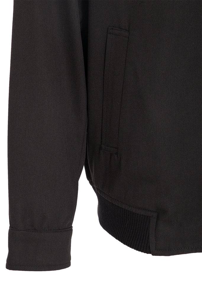 Queen Kerosin Gabardine Jacke mit großem Rückenstick «Speedway» Im Verkauf