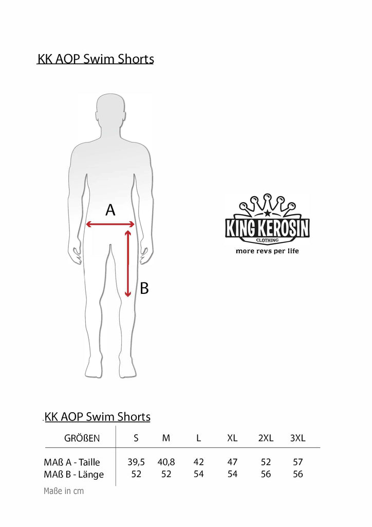 Queen Kerosin Badeshorts «Tropical Hulla Hou» Kostenloser Versand