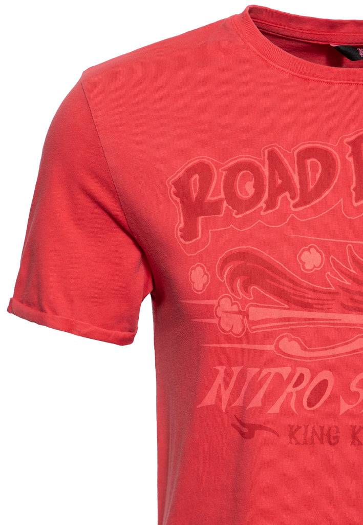 Queen Kerosin T-Shirt «Road Runners» Sonderangebot