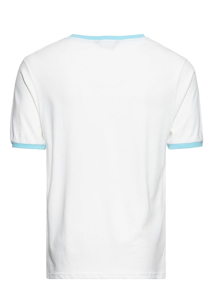 Queen Kerosin Contrast T-Shirt «Tiki Surfers» Exklusivangebot