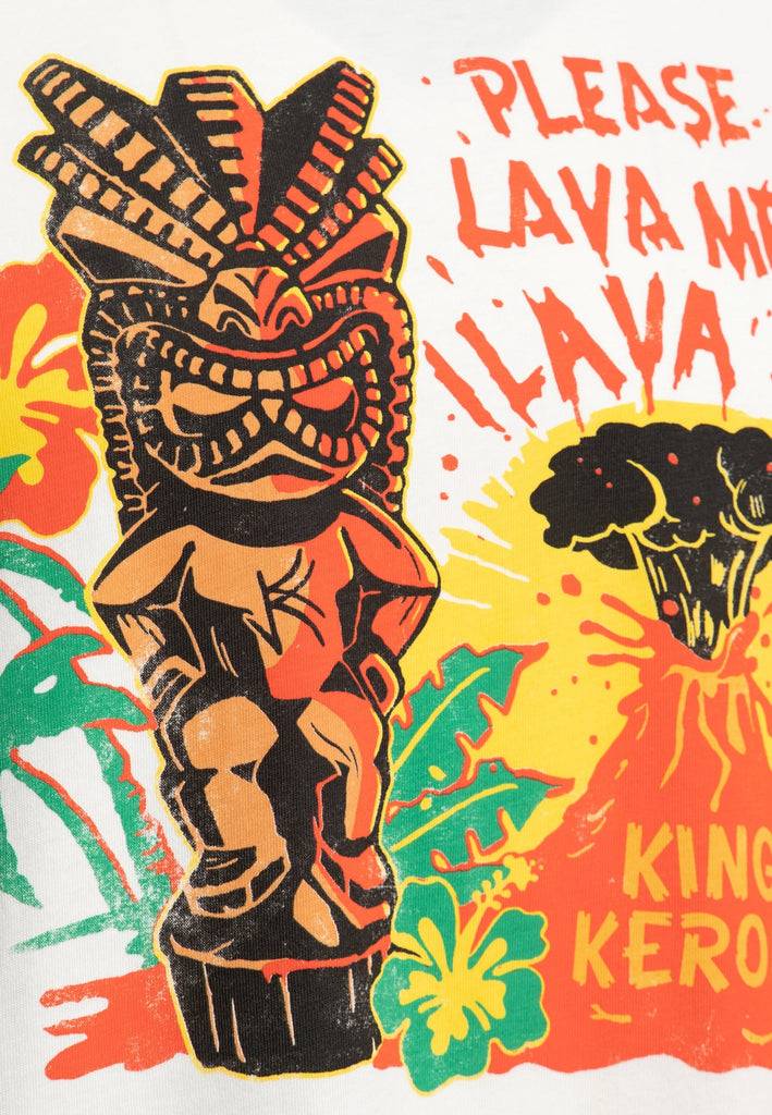 Queen Kerosin Classic T-Shirt «Lava» Muttertagsangebot