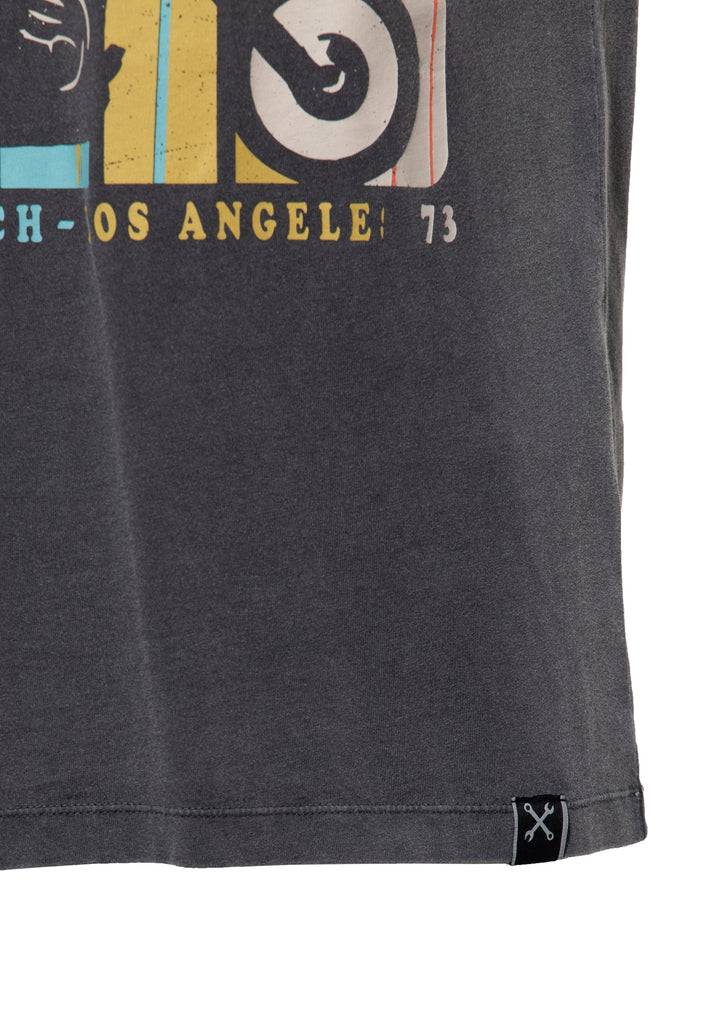 Queen Kerosin Acid Wash T-Shirt «Keep on Choppin'» Kauf eins, bekomm eins gratis