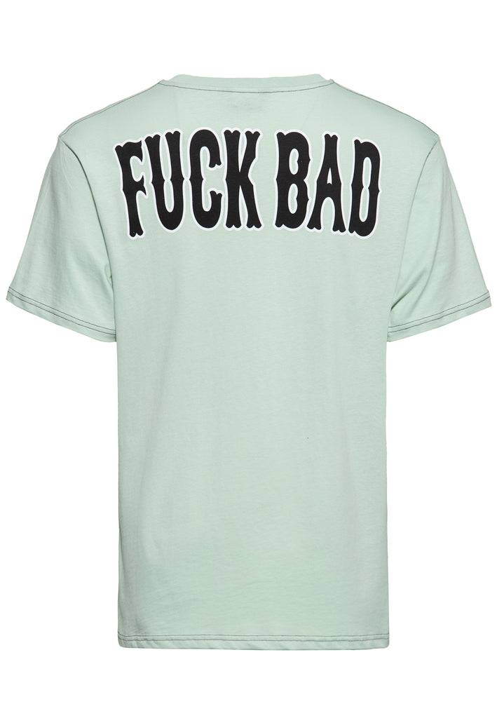 Queen Kerosin Classic T-Shirt «Born Bad» VIP-Rabatte