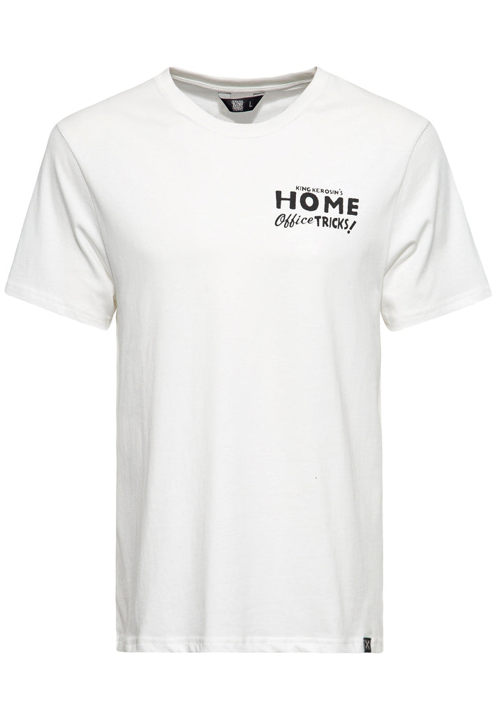Queen Kerosin Classic T-Shirt «Homeoffice» Super Sparpreis