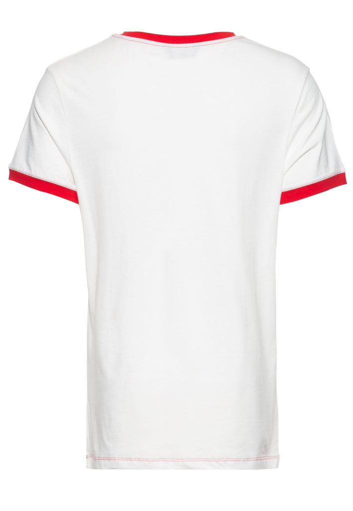 Queen Kerosin Kontrast T-Shirt «Custom 73» Kostenlose Rückgabe