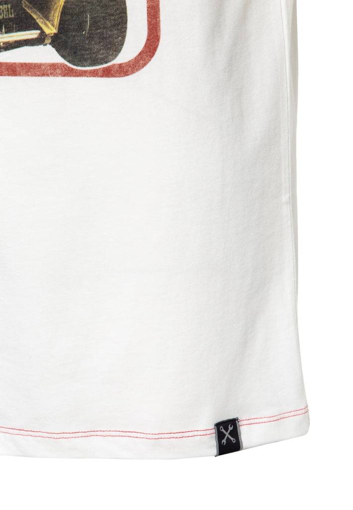 Queen Kerosin Kontrast T-Shirt «Custom 73» Kostenlose Rückgabe