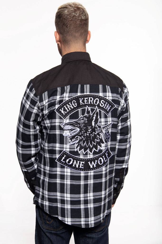 Queen Kerosin Funktionshemd «Lone Wolf» Neueste Stile