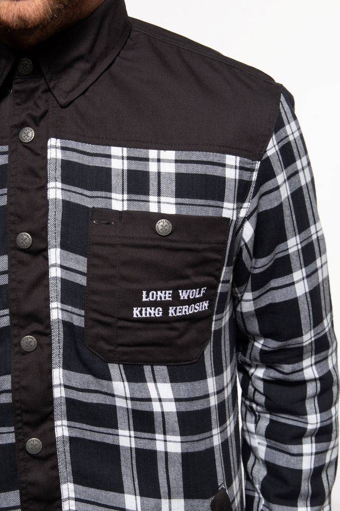 Queen Kerosin Funktionshemd «Lone Wolf» Neueste Stile