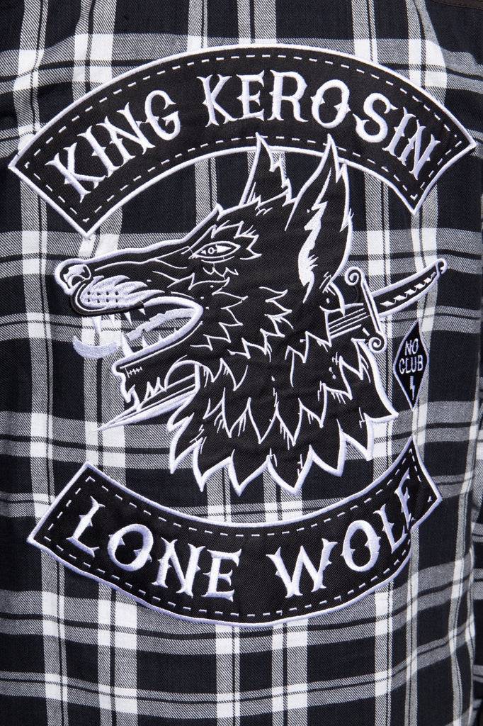 Queen Kerosin Funktionshemd «Lone Wolf» Neueste Stile