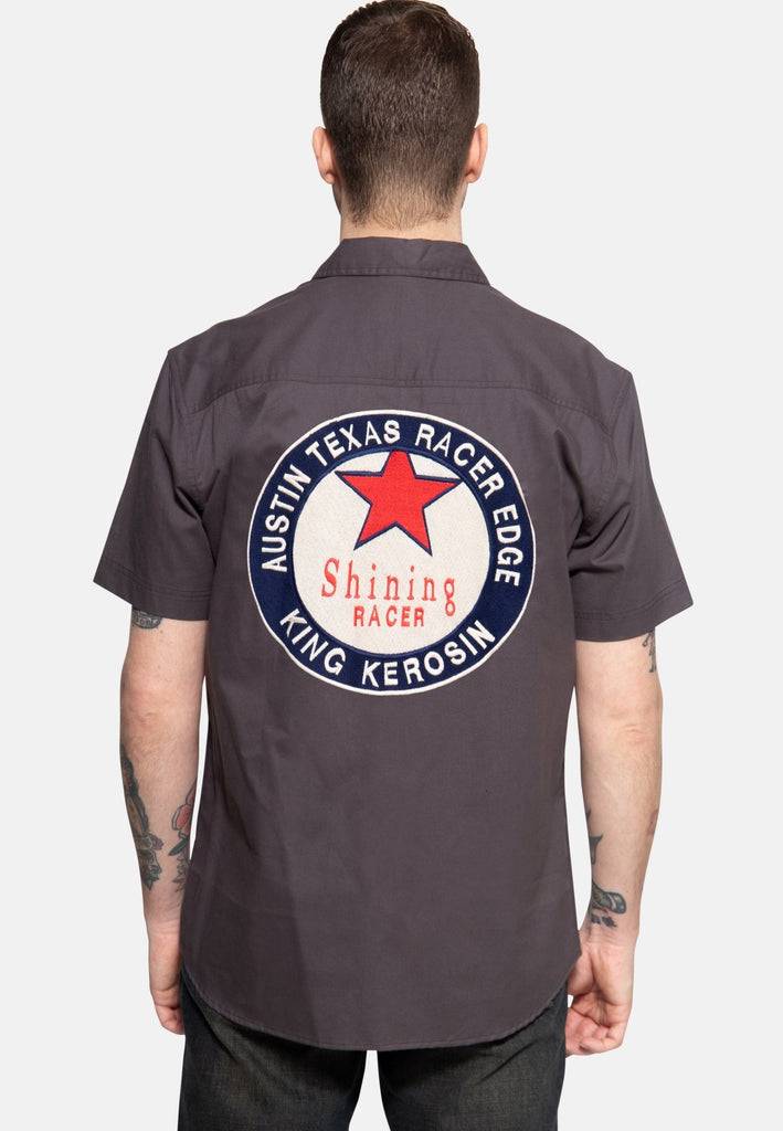 Queen Kerosin Workwear Hemd «Shining Racer» Bis zu 55% Rabatt