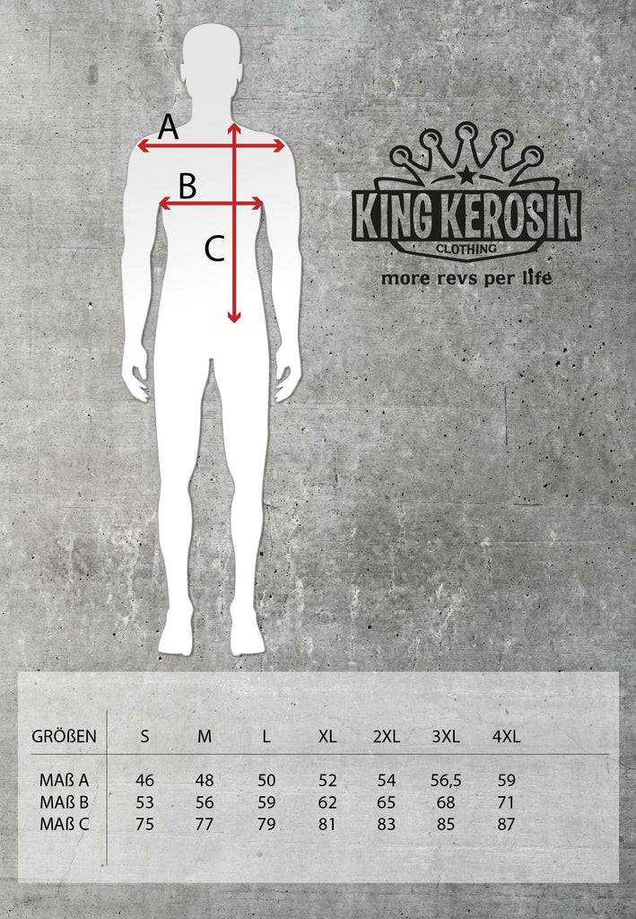 Queen Kerosin Workwear Hemd «Shining Racer» Bis zu 55% Rabatt