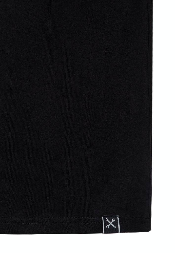 Queen Kerosin T-Shirt mit Front Print «El Caballero» 50% Rabatt für begrenzte Zeit