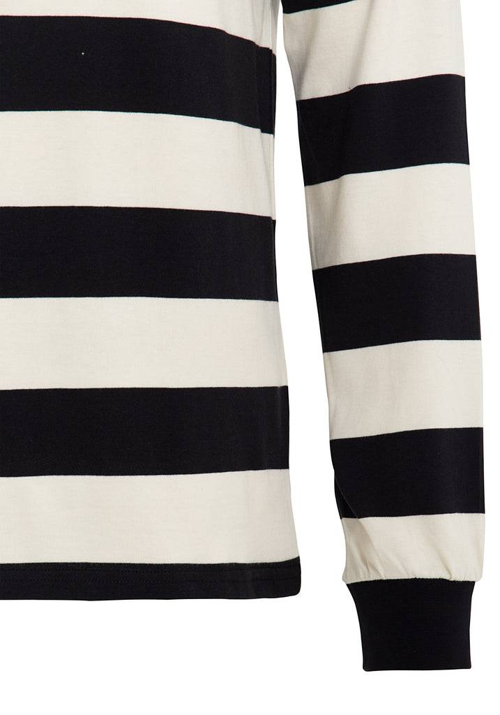 Queen Kerosin Longsleeve aus Streifenjersey Auslauf