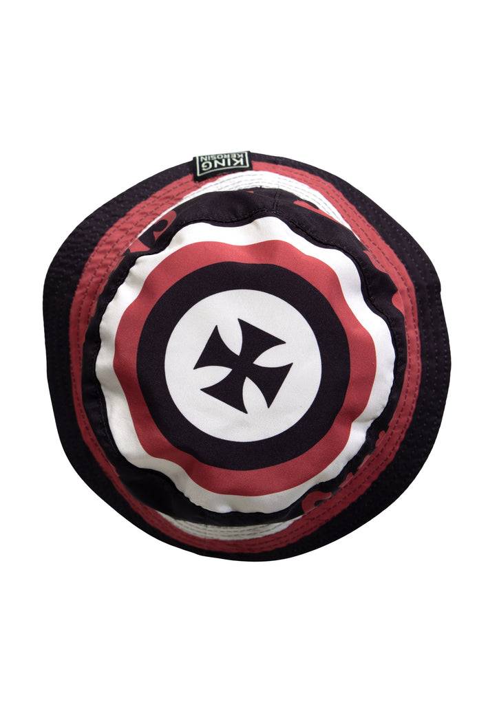 Queen Kerosin Bucket Hat «Red Baron» Schlussverkauf