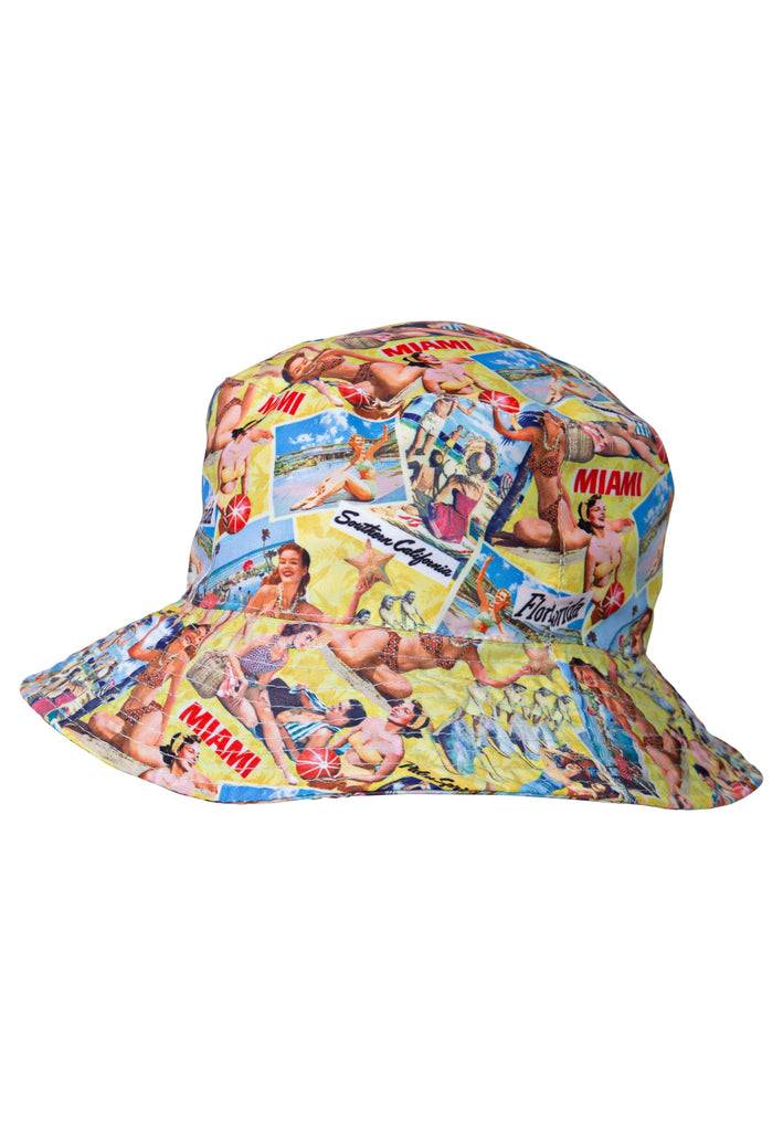 Queen Kerosin Bucket Hat «Vacation» Günstiger Verkauf