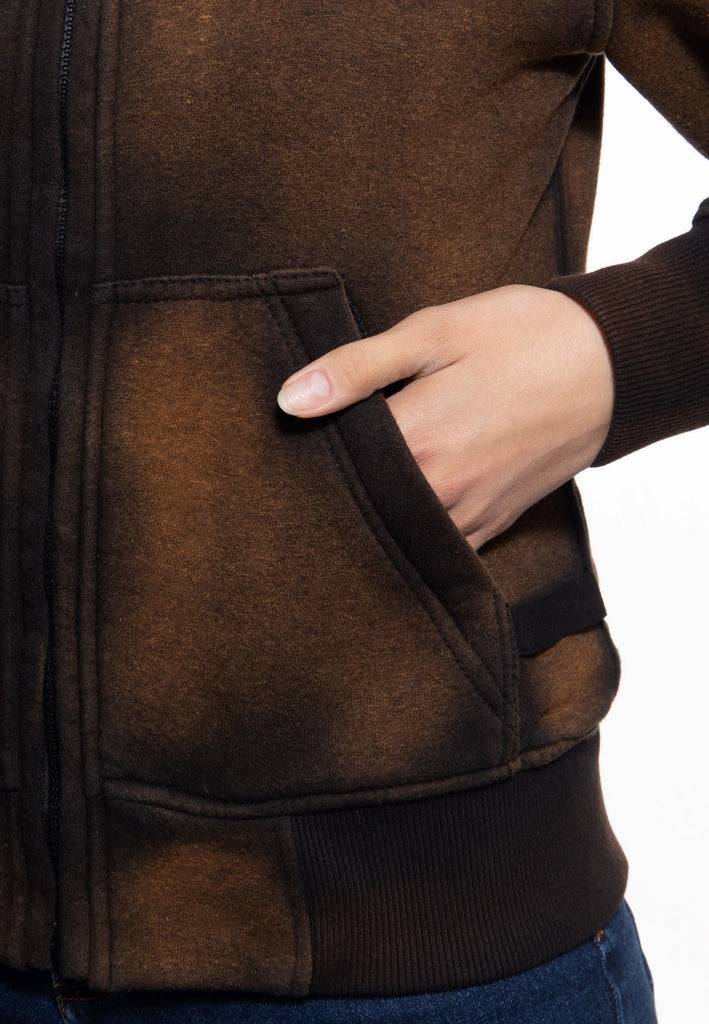 Queen Kerosin Sweatjacke mit Kapuze «Wild Ones» Begrenztes Angebot