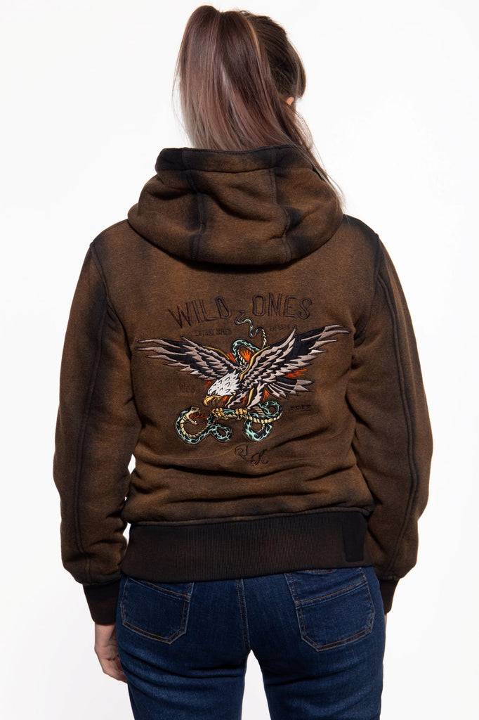 Queen Kerosin Sweatjacke «Wild Ones Ride Free» Online Shopping