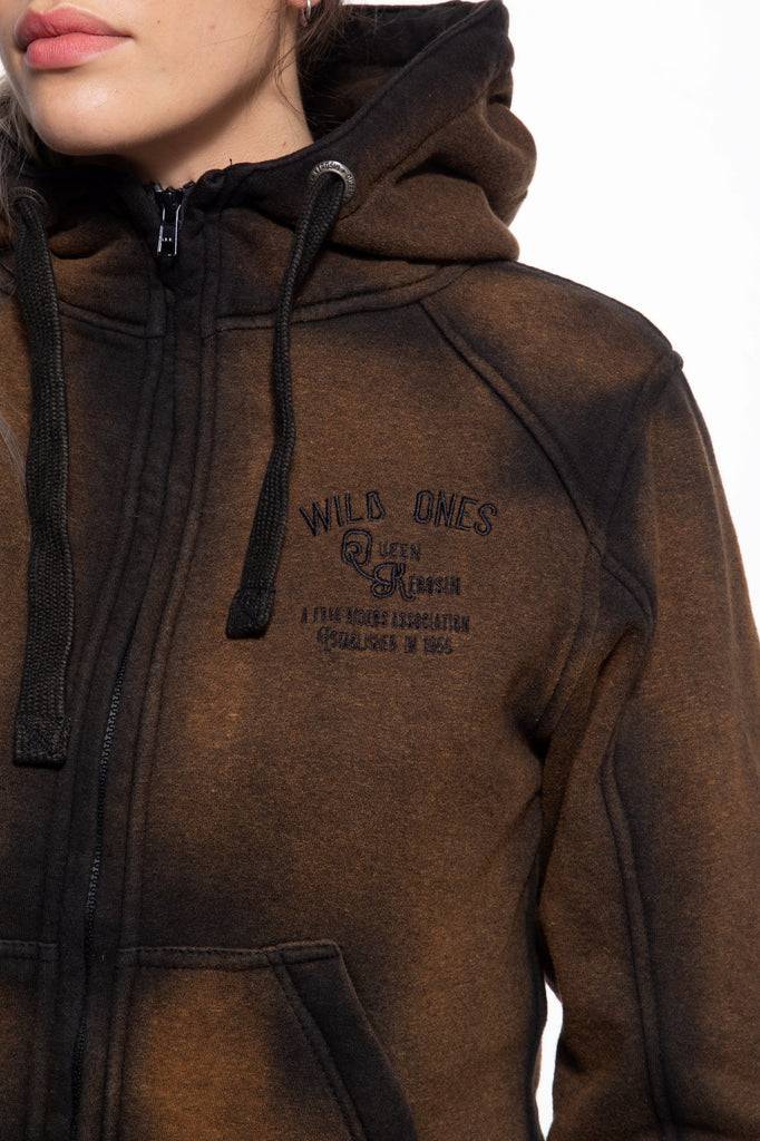 Queen Kerosin Sweatjacke «Wild Ones Ride Free» Online Shopping
