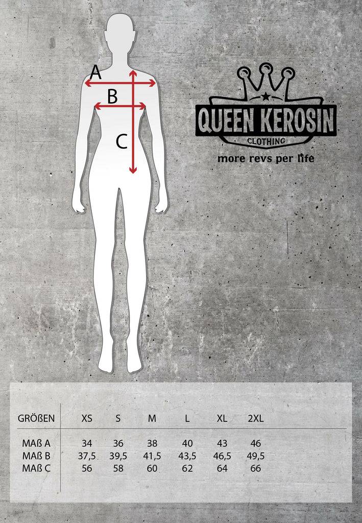 Queen Kerosin Volant Top mit Leo-Muster Online Outlet